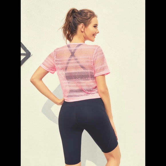 Mesh Crop Top - Picture 2 of 6